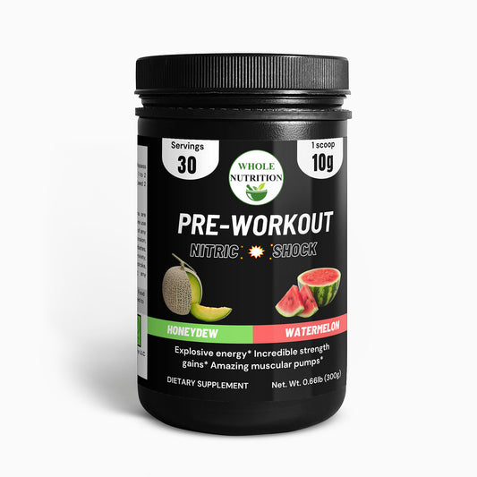 Nitric Shock Pre-Workout (Honeydew Watermelon)
