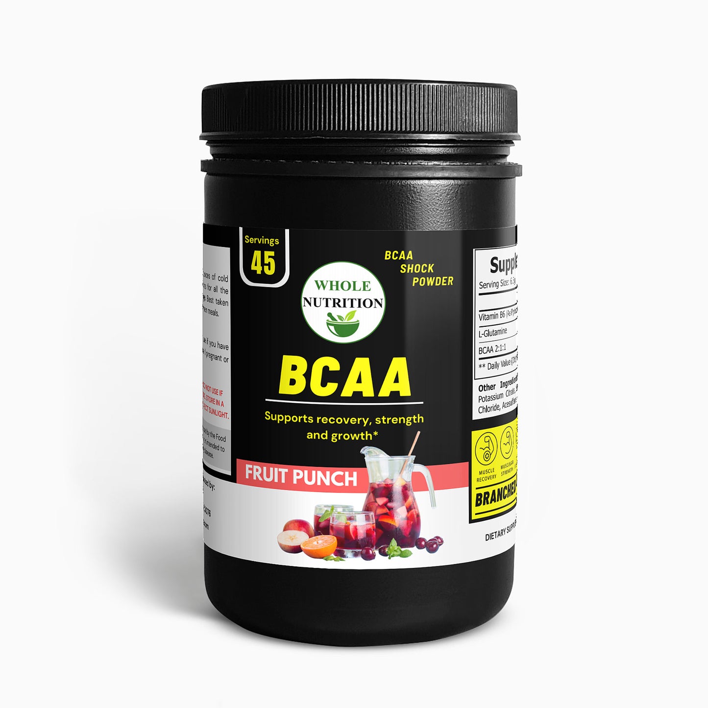 BCAA Shock Powder (Fruit Punch)